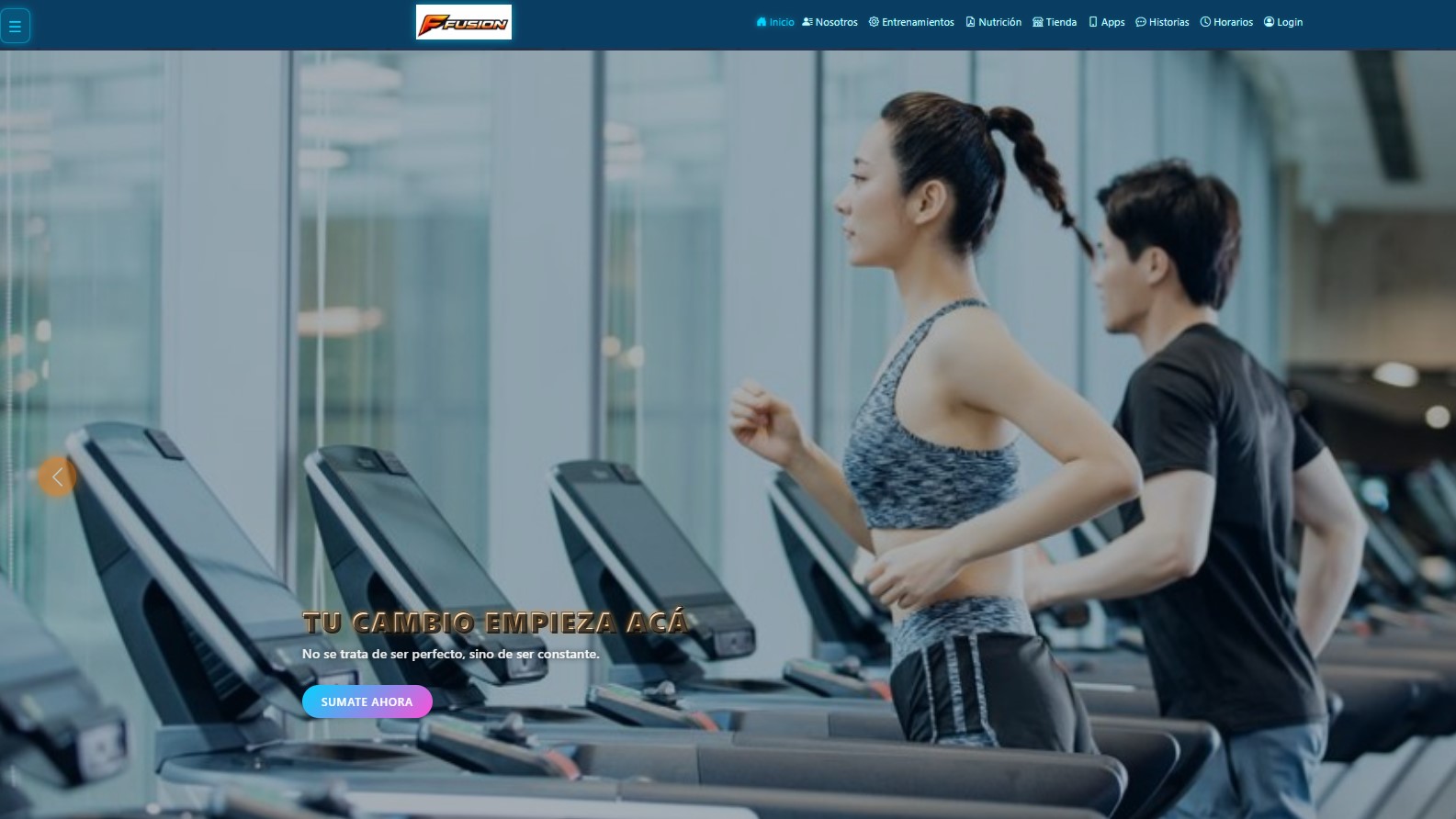 Web de gestion NexoGym